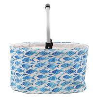 View 18" Fish Pattern Market Tote
